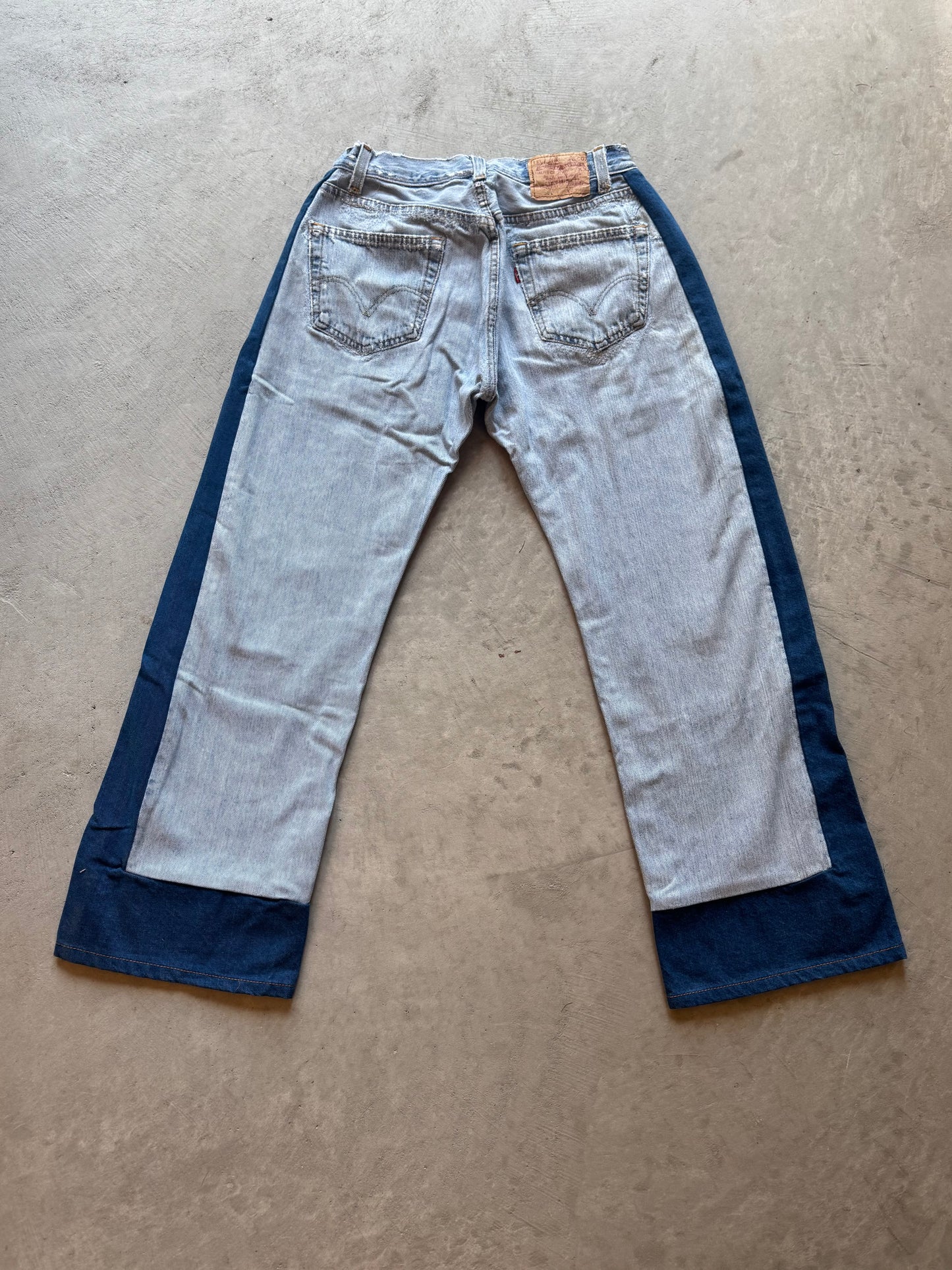 B SIDES Reworked Slouch in Vintage Indigo / Van Blue-Style 01-Size 24