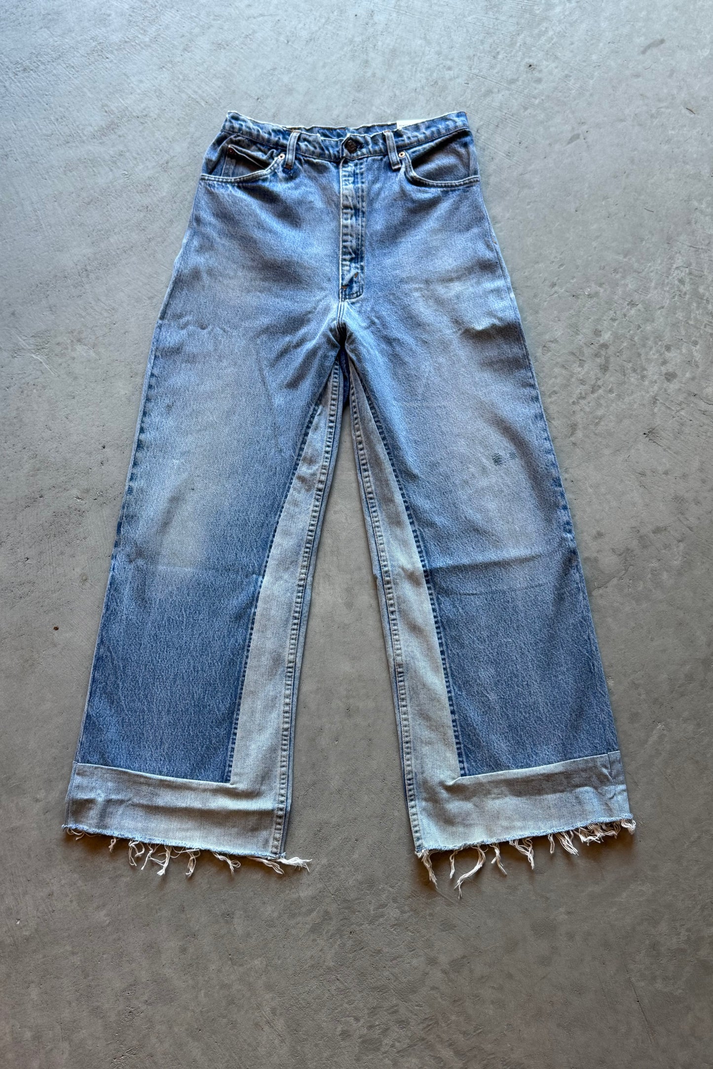 B SIDES Reworked Culotte in Vintage Indigo-Style 01-Size 25