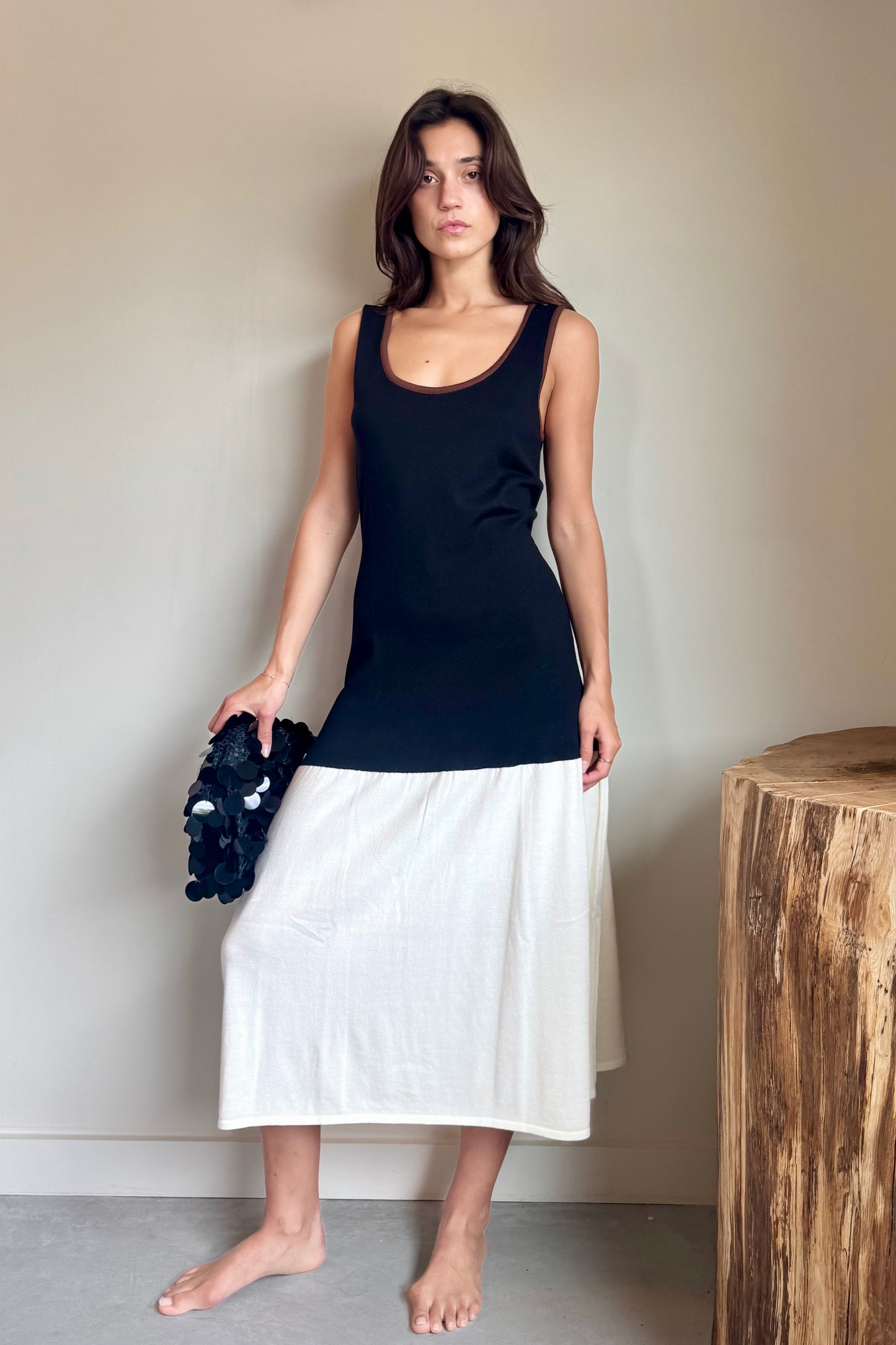 Diarte-Color Block Dress
