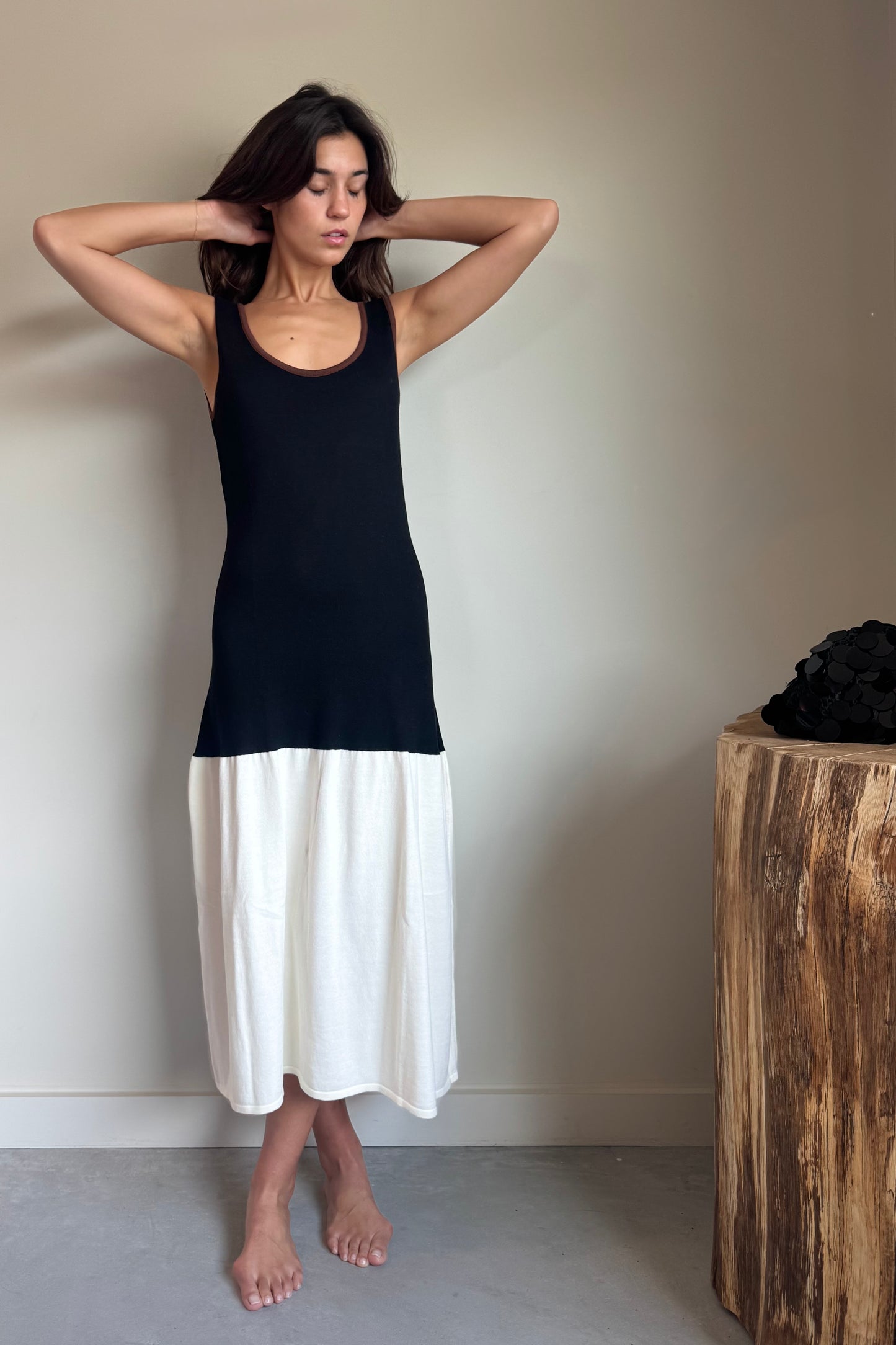 Diarte-Color Block Dress