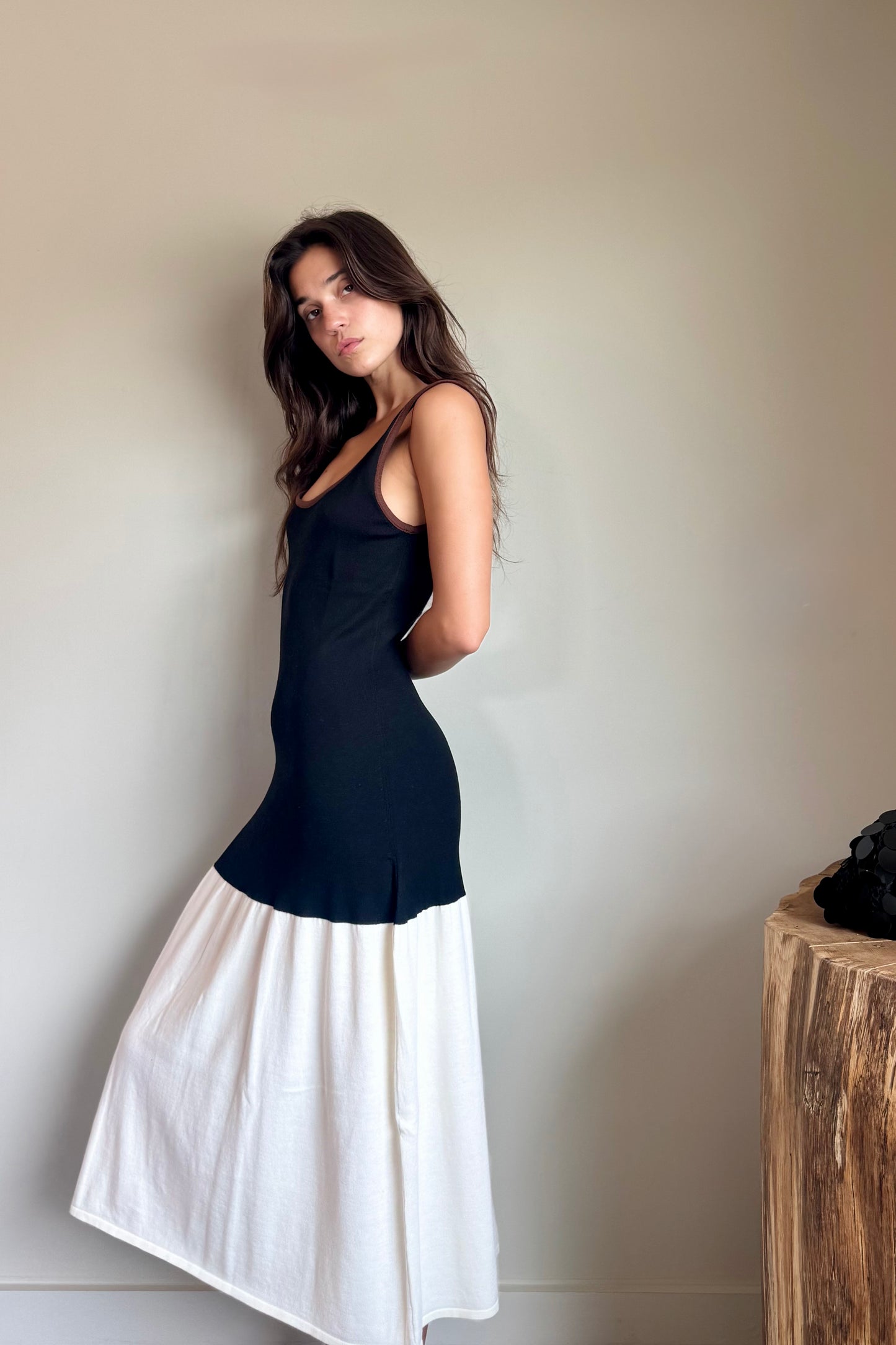 Diarte-Color Block Dress
