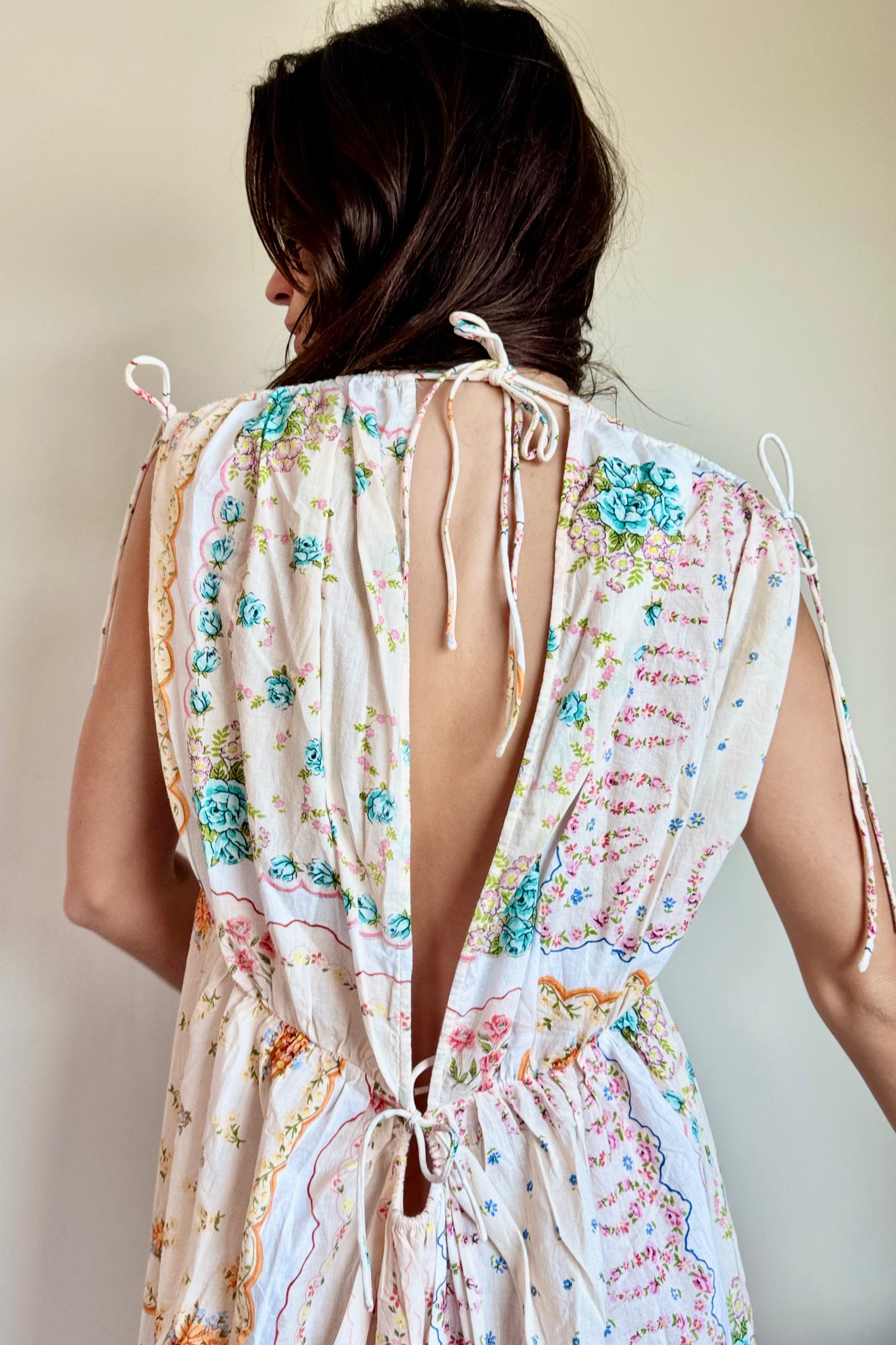 Stella Nova Printed Maxi Dress in Handkerchief Print