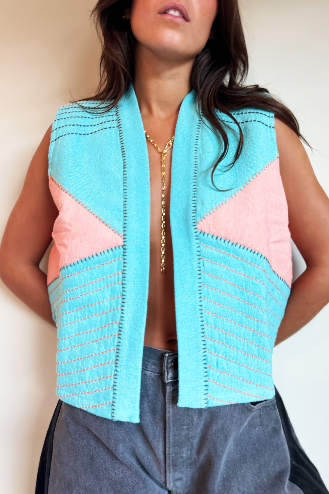 Be Parisian Rainbow Vest