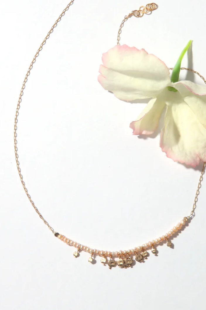 Iwona Ludyga Design Garden Cluster Pearls Necklace