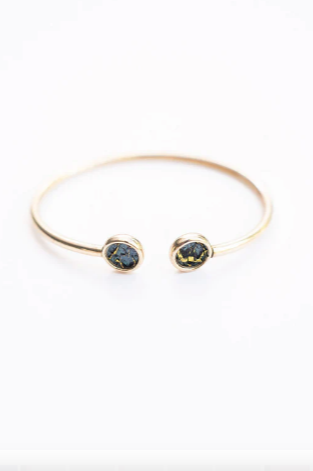 Teal Heron Sandy Bay Cuff in Teal Salmon