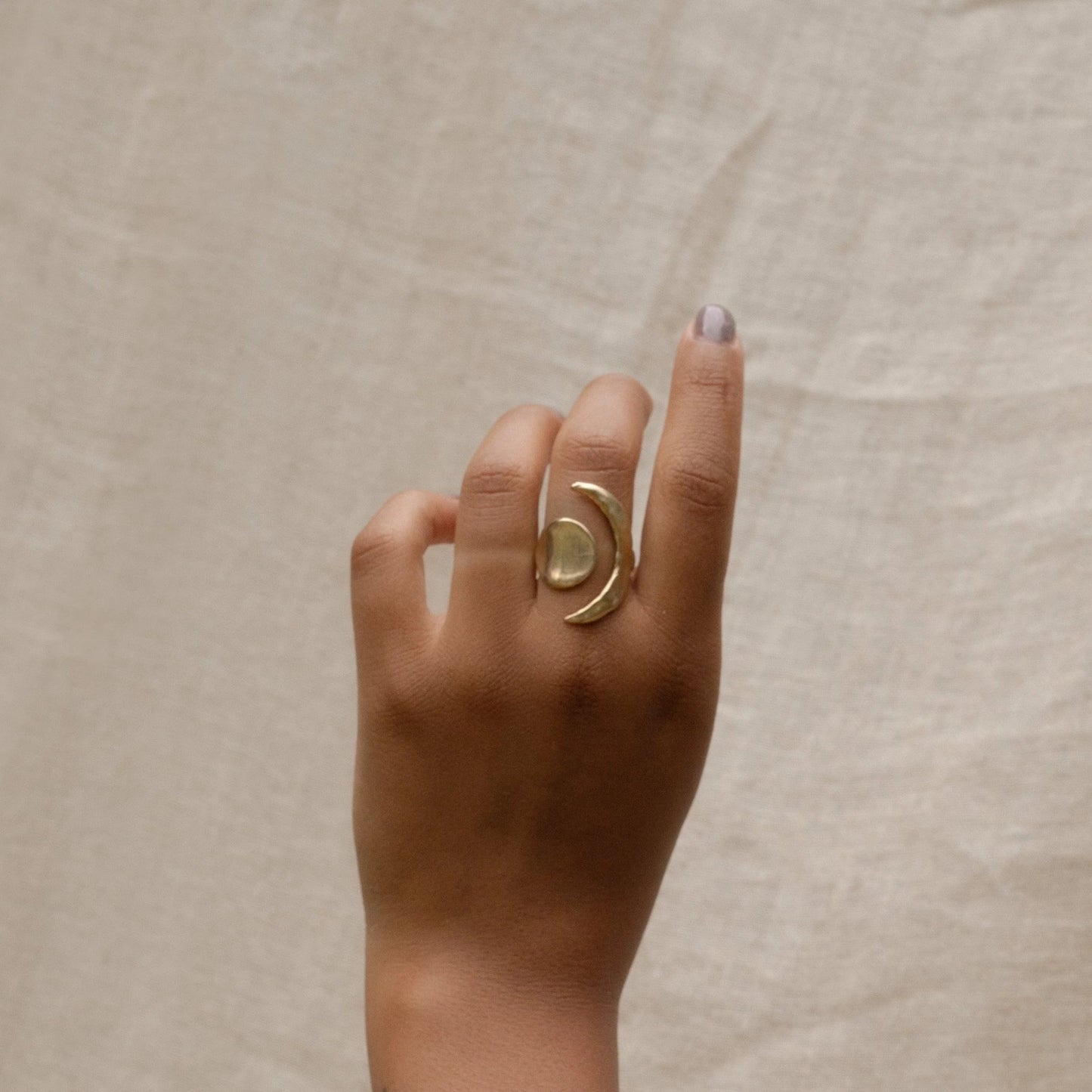 Amanda Hunt-Equinox Ring in Bronze