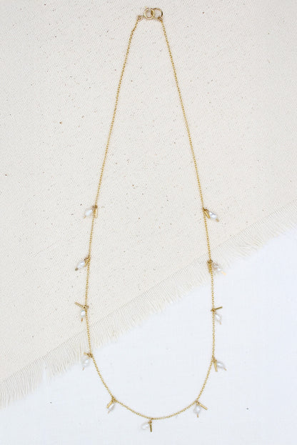 The Swellife - Pearl Fringe Necklace