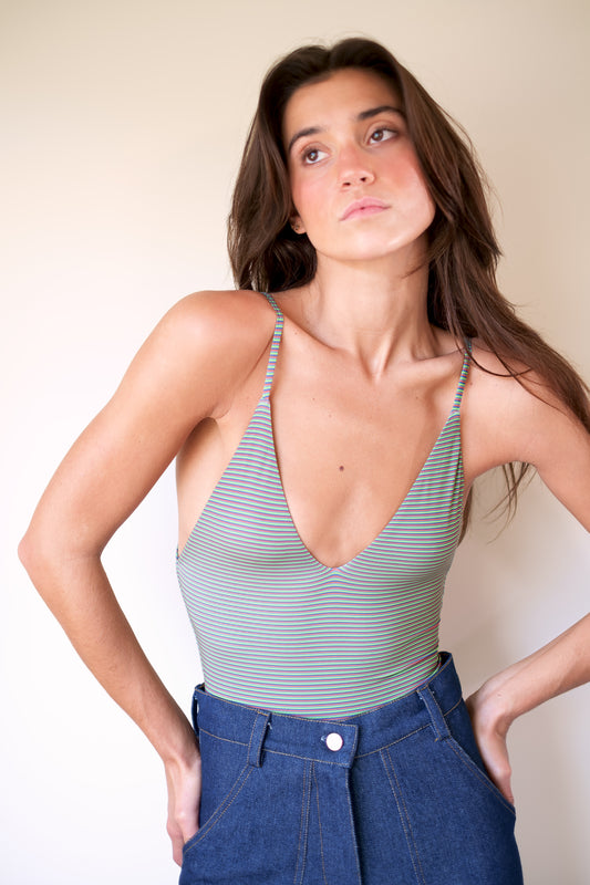 ACACIA-Tess Lining Bodysuit in Billie