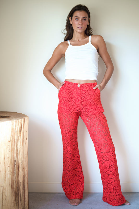 Stella Nova-Heavy Lace Pants