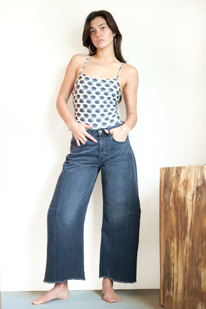 B SIDES Relaxed Lasso Jean in Stil Black