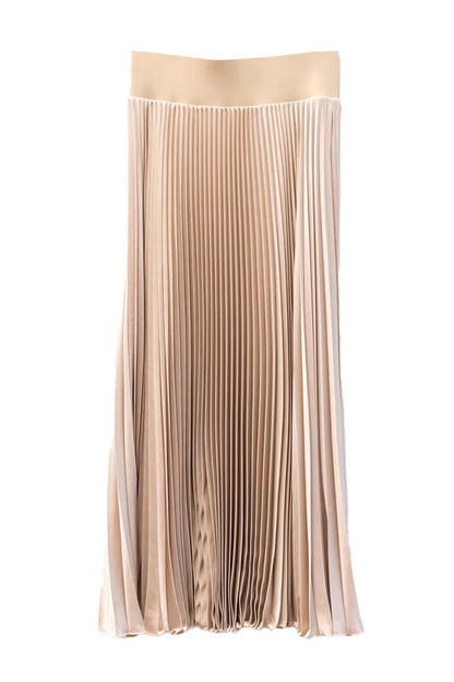 Loyd/Ford Dobby Benedetto Midi Skirt in Taupe