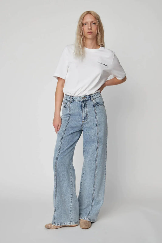 Stella Nova-Moon Washed Denim Pants