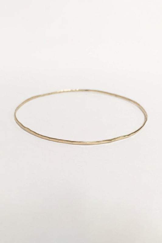 House of Snakes-Delicate Bangle-Solid Gold