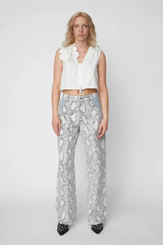 Stella Nova-Elements Embroidered Cotton Top
