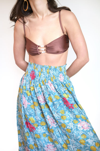Palmacea Zoa Sami Top in Chocolate
