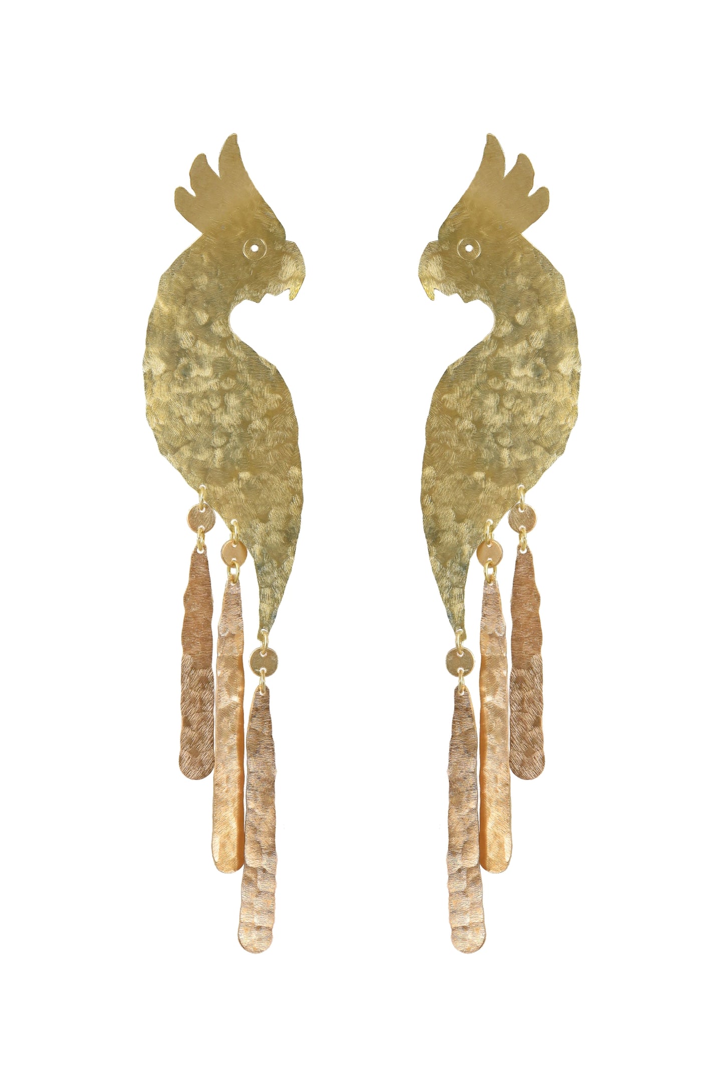 We Dream in Colour Cockatoo Bird Earrings