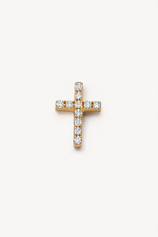 Loquet London- Diamond Cross Charm