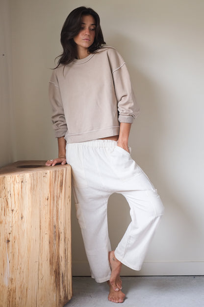 NSF Kenya Sweatshirt in Faded Taupe