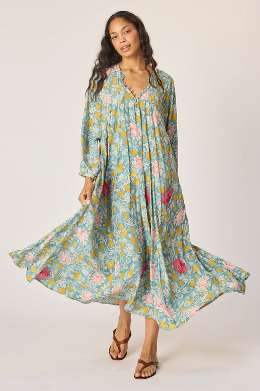 Natalie Martin Fiore Maxi Dress in Lehua Sunset