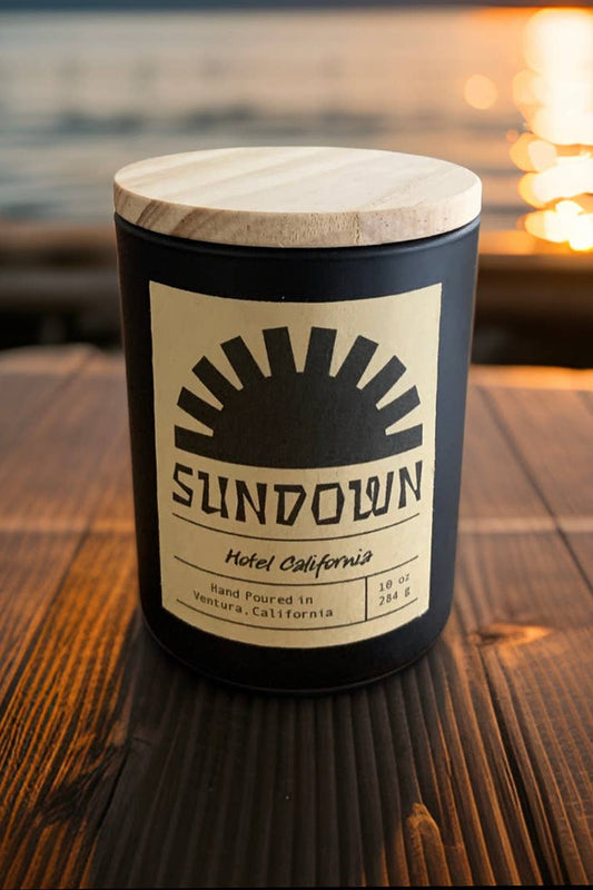 Sundown Studio Hotel California Candle