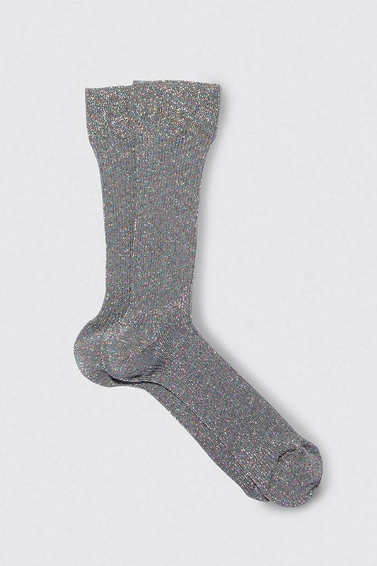 Maria La Rosa-Sparkle in Rainbow Socks