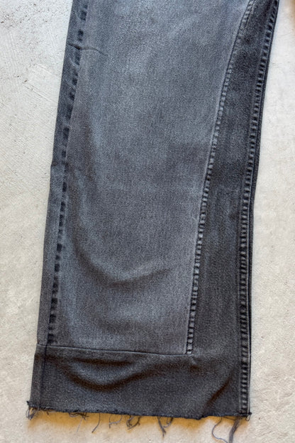 B SIDES Reworked Culotte in Vintage Black-Style 01-Size 28