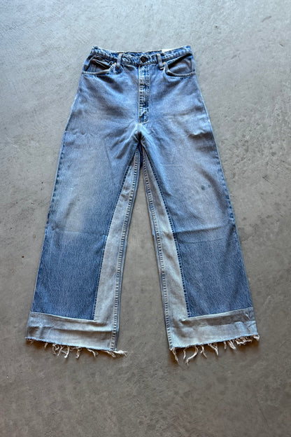 B SIDES Reworked Culotte in Vintage Indigo-Style 01-Size 25