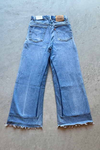B SIDES Reworked Culotte in Vintage Indigo-Style 03-Size 25