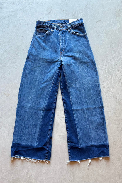 B SIDES Reworked Culotte in Vintage Indigo-Style 02-Size 26