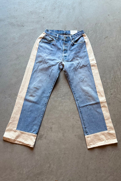B SIDES Reworked Slouch in Vintage Indigo-Style 02-Size 25