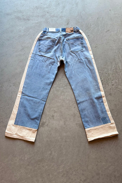 B SIDES Reworked Slouch in Vintage Indigo-Style 02-Size 25