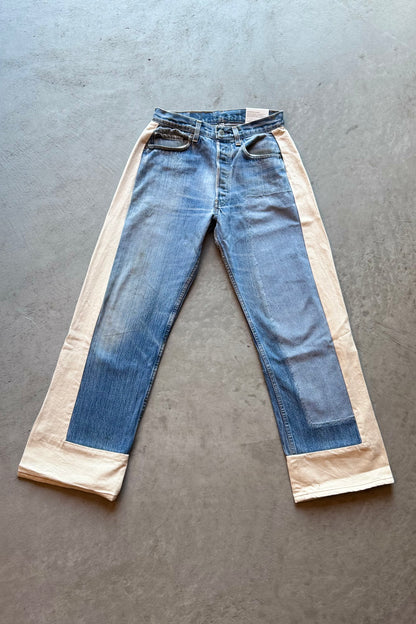B SIDES Reworked Slouch in Vintage Indigo-Style 03-Size 25