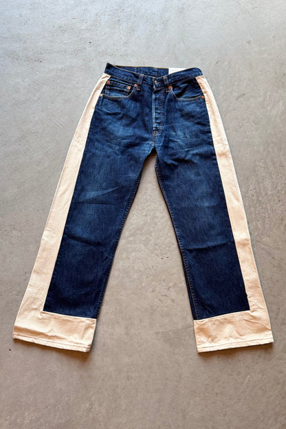 B SIDES Reworked Slouch in Vintage Indigo-Style 05-Size 25