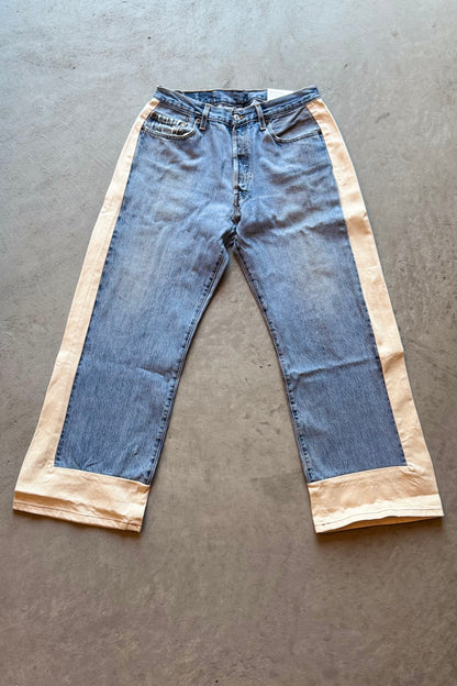 B SIDES Reworked Slouch in Vintage Indigo-Style 01-Size 28