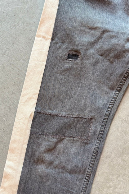 B SIDES Reworked Slouch in Vintage Black Natural-Style 03-Size 26
