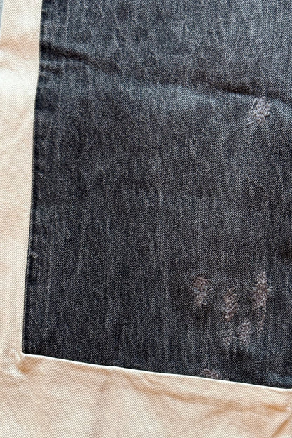 B SIDES Reworked Slouch in Vintage Black Natural-Style 01-Size 28