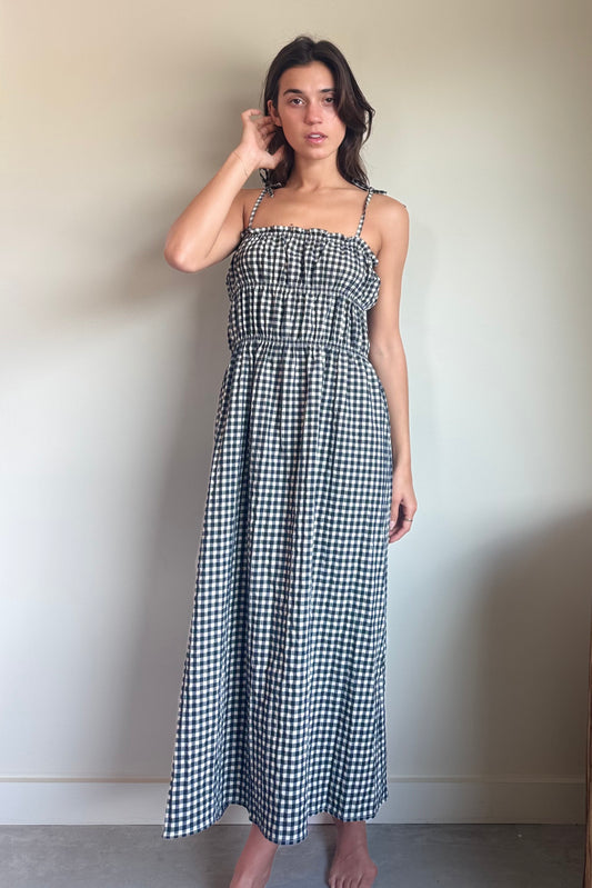 Diarte-Cece Gingham Dress