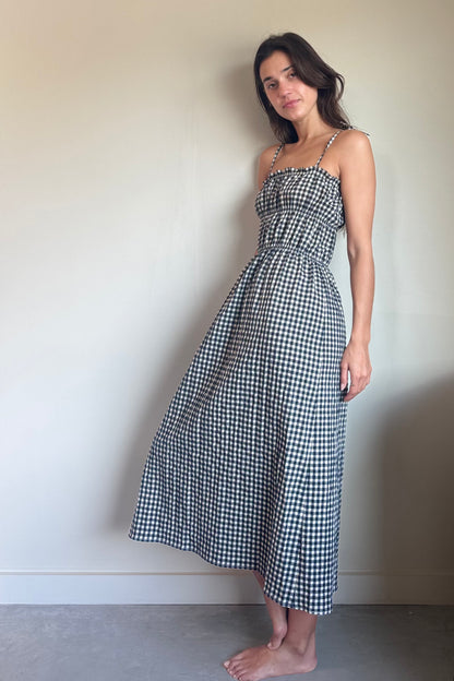 Diarte-Cece Gingham Dress