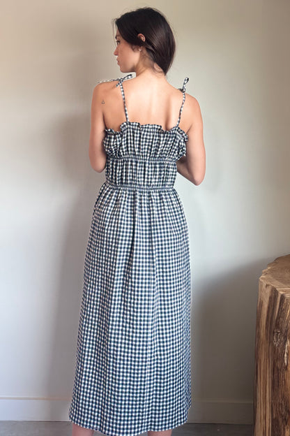 Diarte-Cece Gingham Dress