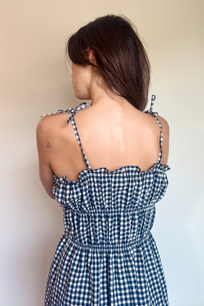 Diarte-Cece Gingham Dress