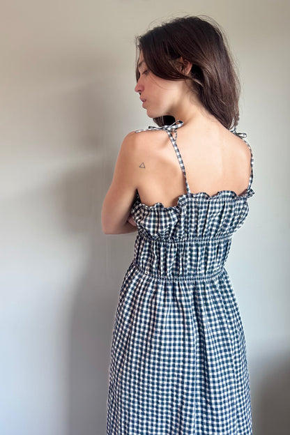 Diarte-Cece Gingham Dress