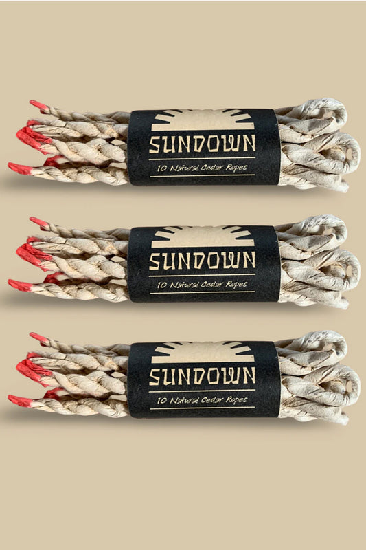 Sundown Studio Cedar Rope Incense