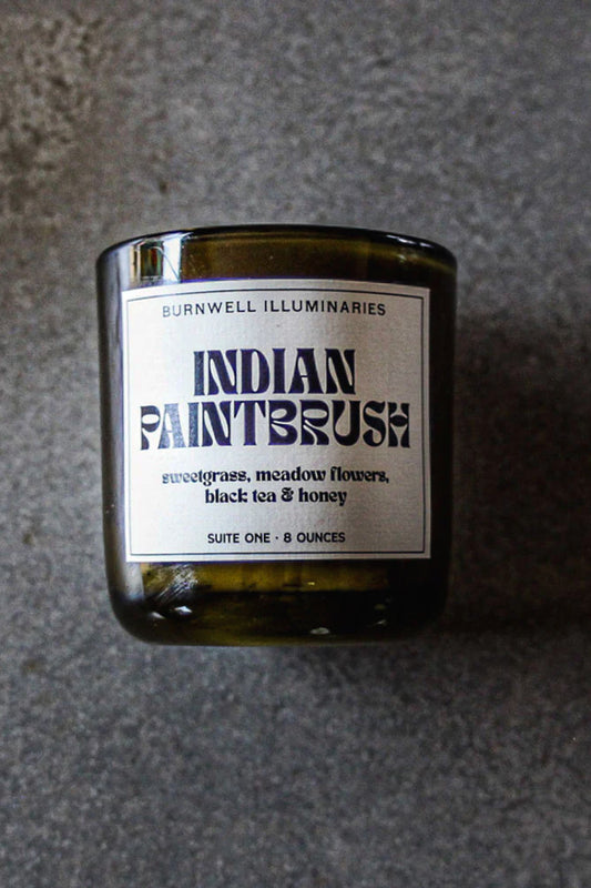 Barnaby Black Indian Paintbrush Burnwell Candle