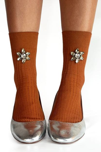 Maria La Rosa Light Socks - Cannella