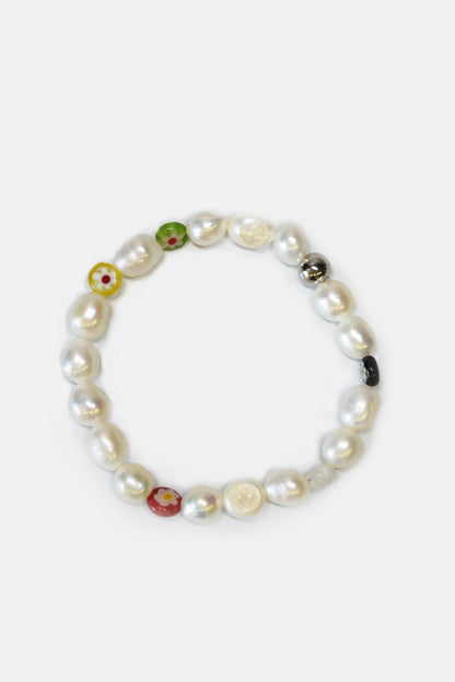 Curated Basics-Baroque Pearl Stretch Bracelet