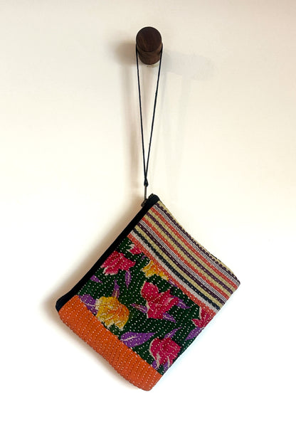 Namai -The Biju Vintage Kantha Quilted Zipper Pouch_05