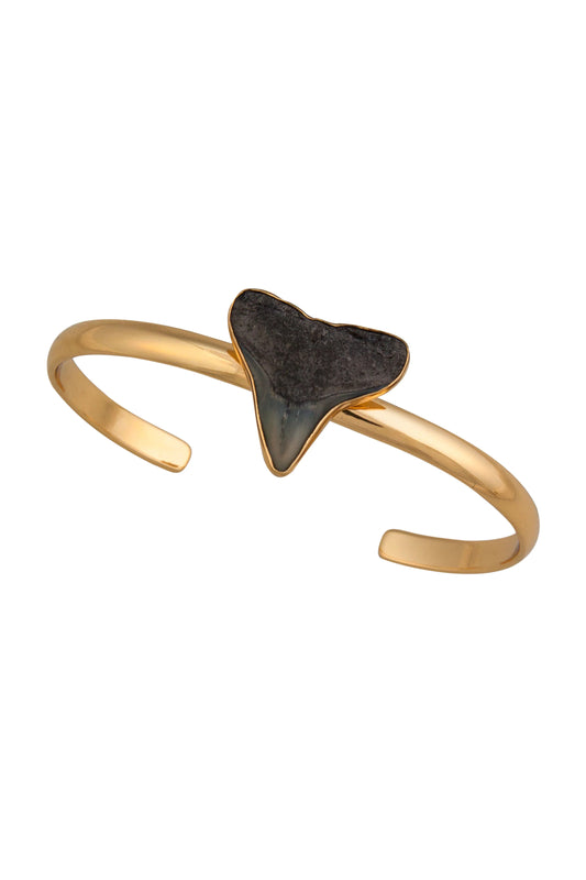 Charles Albert Alchemia Fossil Shark Tooth Mini Cuff