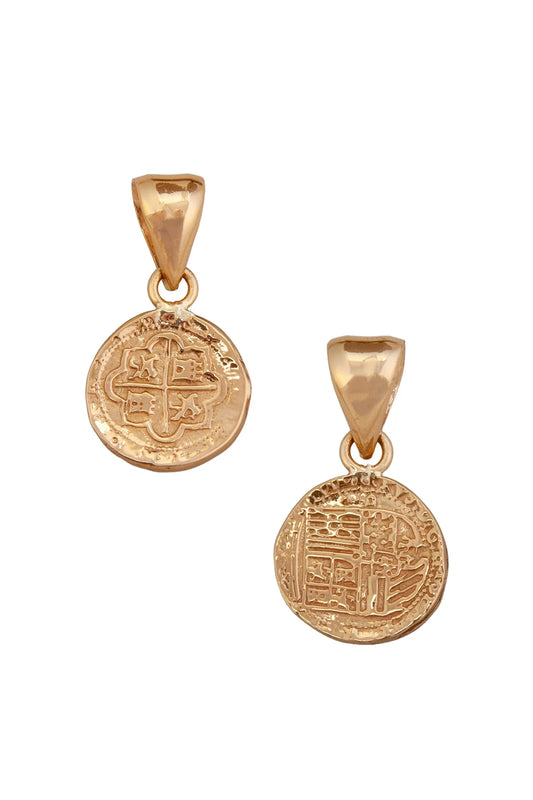 Charles Albert Replica Spanish Coin Pendant