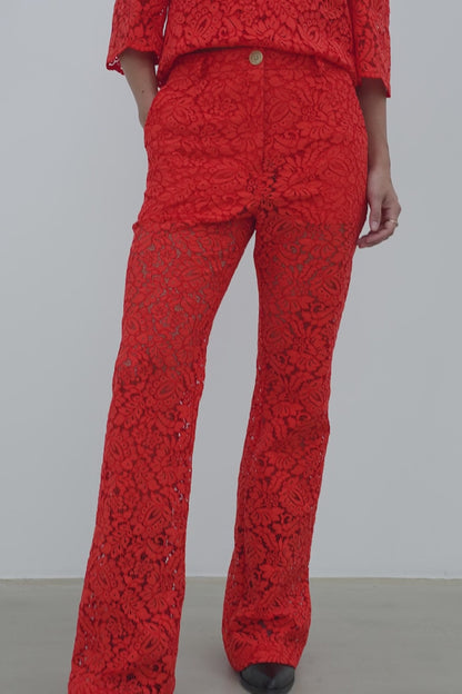 Stella Nova-Heavy Lace Pants